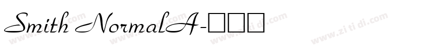 Smith NormalA字体转换